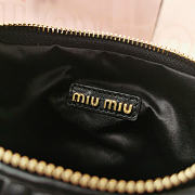 Miumiu black Wander Hobo Bag Size 25 x 18 x 7 cm - 4