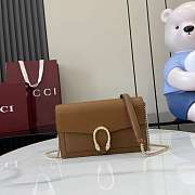 Gucci Dionysus wallet on chain brown size 20x11.5x2.5cm  - 1