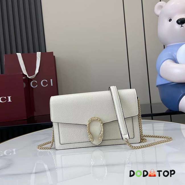 Gucci Dionysus wallet on chain white size 20x11.5x2.5cm - 1