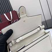 Gucci Dionysus wallet on chain white size 20x11.5x2.5cm - 5