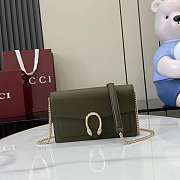Gucci Dionysus wallet on chain green size 20x11.5x2.5cm - 6