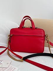 Valentino Garavani Viva Superstar Small Duffle Bag red size 23x16x8cm  - 4
