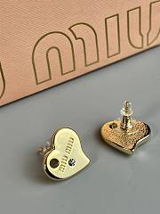 MiuMiu earing gold - 3