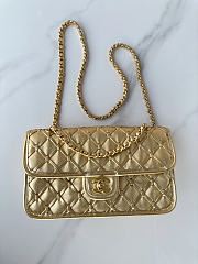 Chanel gold bag size 25X15X8 cm - 5