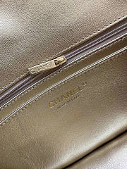Chanel gold bag size 25X15X8 cm - 3