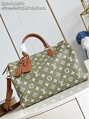 Louis Vuitton Speedy P9 Bandoulière 40 green M24418 bag size 40x 26 x23 cm - 1