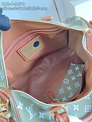 Louis Vuitton Speedy P9 Bandoulière 40 green M24418 bag size 40x 26 x23 cm - 3