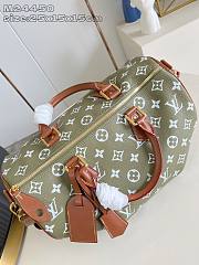 Louis Vuitton Speedy P9 Bandoulière 40 green M24418 bag size 40x 26 x23 cm - 2