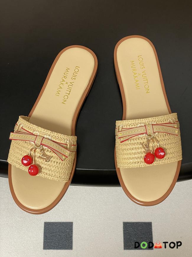1AHLRN LV x TM Lily Flat Mule beige - 1