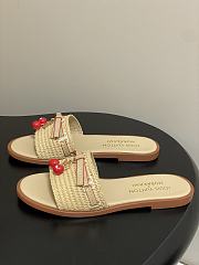 1AHLRN LV x TM Lily Flat Mule beige - 6