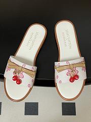 LV x TM Lily Flat Mule white - 1