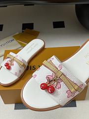 LV x TM Lily Flat Mule white - 6