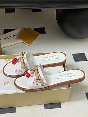 LV x TM Lily Flat Mule white - 5