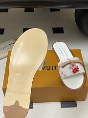 LV x TM Lily Flat Mule white - 2