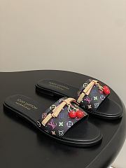 LV x TM Lily Flat Mule black - 1