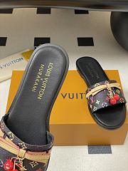 LV x TM Lily Flat Mule black - 3