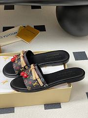 LV x TM Lily Flat Mule black - 2