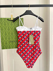 Gucci Printed stretch jersey swimsuit - 5