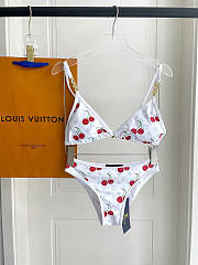 Louis Vuitton cherry white swimsuit - 3