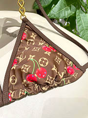 Louis Vuitton cherry brown swimsuit - 3
