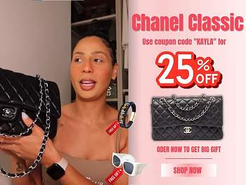 Chanel CF Lambskin Bodin Joyeux Black Silver Hardware Size 30 cm - Code Kayla 25% off