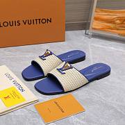 Louis Vuitton 1AHLX6 LV Mare Flat Mule blue - 4