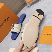 Louis Vuitton 1AHLX6 LV Mare Flat Mule blue - 2