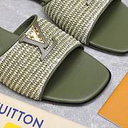 Louis Vuitton 1AHLX6 LV Mare Flat Mule green - 4