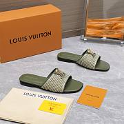 Louis Vuitton 1AHLX6 LV Mare Flat Mule green - 3