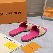 Louis Vuitton 1AHLX6 LV Mare Flat Mule pink - 4