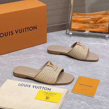 Louis Vuitton 1AHLX6 LV Mare Flat Mule gray