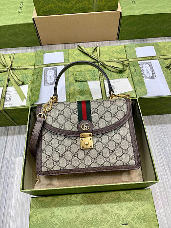 Gucci Ophidia Shoulder Bag size 25×17.5×7cm
