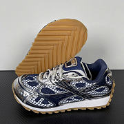 Bottega Veneta Low-top Sneakers silver navi - 5