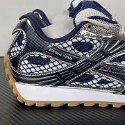 Bottega Veneta Low-top Sneakers silver navi - 2