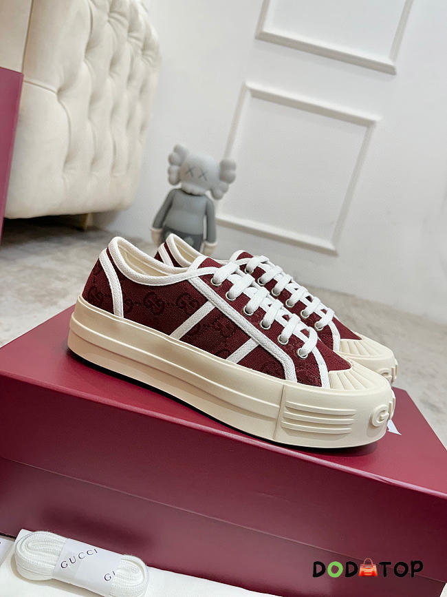 Gucci Baskets massives pour femme sneaker red - 1