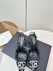 Chanel logo heels black - 3