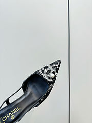 Chanel logo heels black - 2