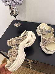 Chanel sandals gray - 4