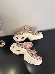 Chanel sandals pink - 01 - 6