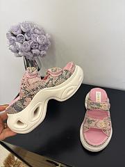 Chanel sandals pink - 01 - 4