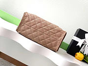 Chanel 25 tweed brown bag size 40x30x15 cm - 3