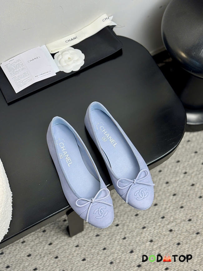 Chanel Blue ballet flats  - 1
