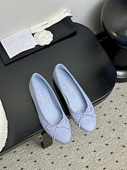 Chanel Blue ballet flats  - 1