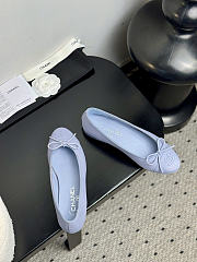 Chanel Blue ballet flats  - 3