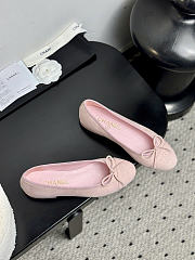 Chanel pink ballet flats - 1