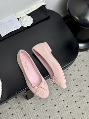 Chanel pink ballet flats - 5