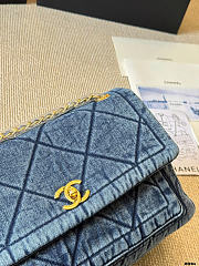 Chanel vintage denim bag size 32cm - 2