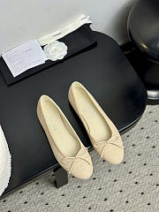 Chanel Buttery yellow ballet flats - 4