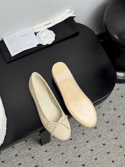 Chanel Buttery yellow ballet flats - 3