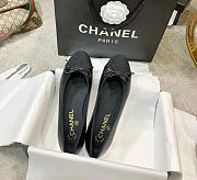 Chanel black color ballet flats - 5